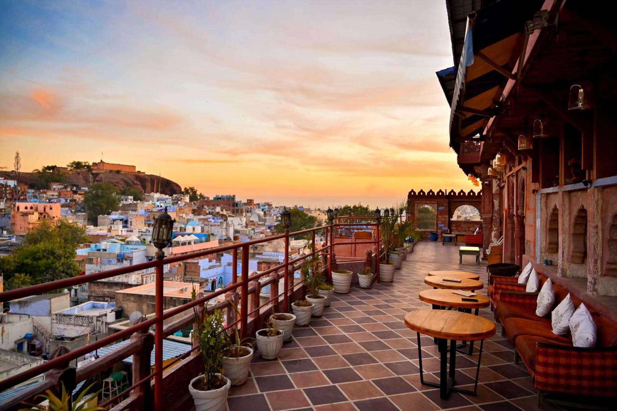 Готель Castle View Haveli Джодхпур Екстер'єр фото