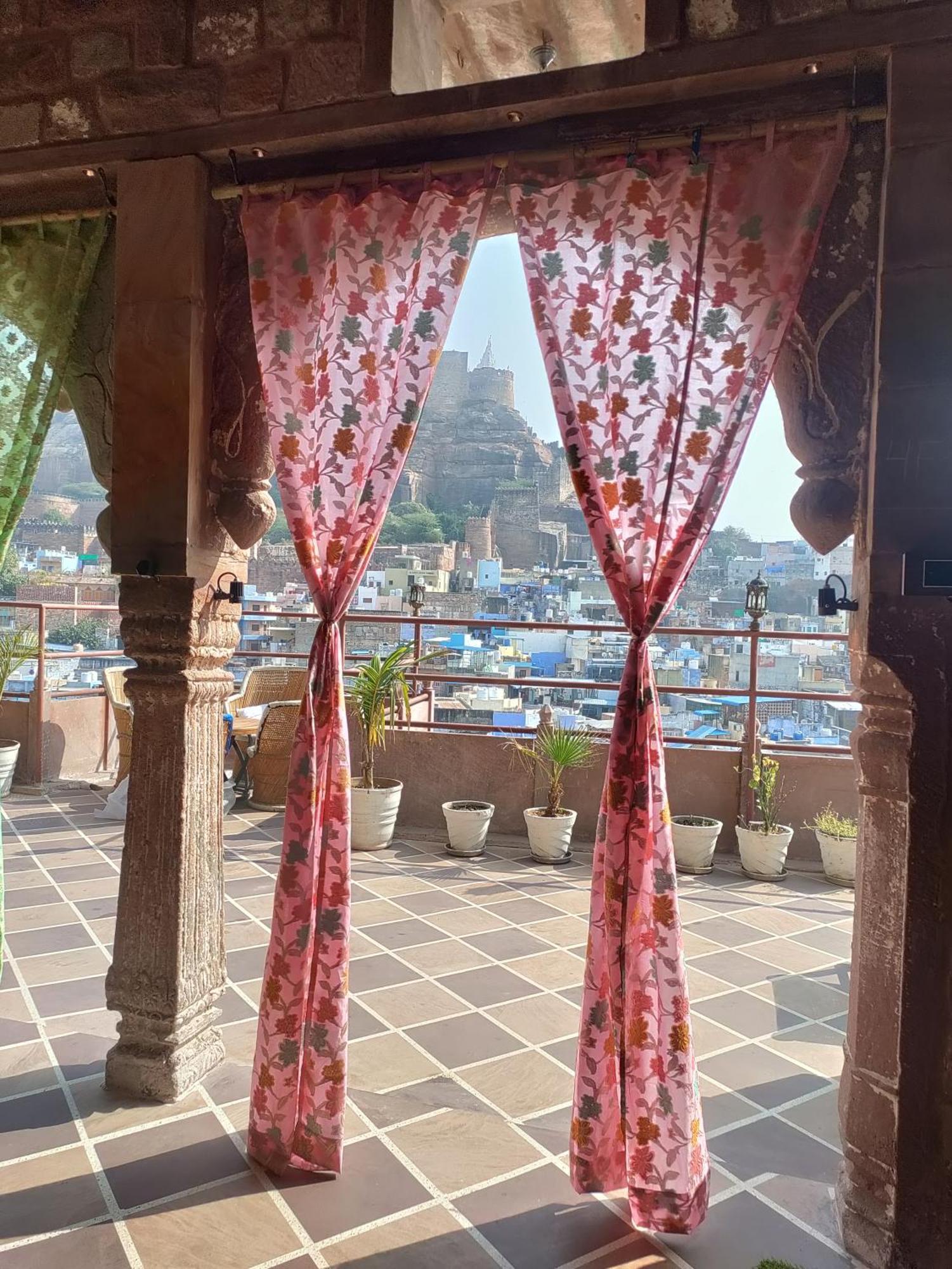 Готель Castle View Haveli Джодхпур Екстер'єр фото