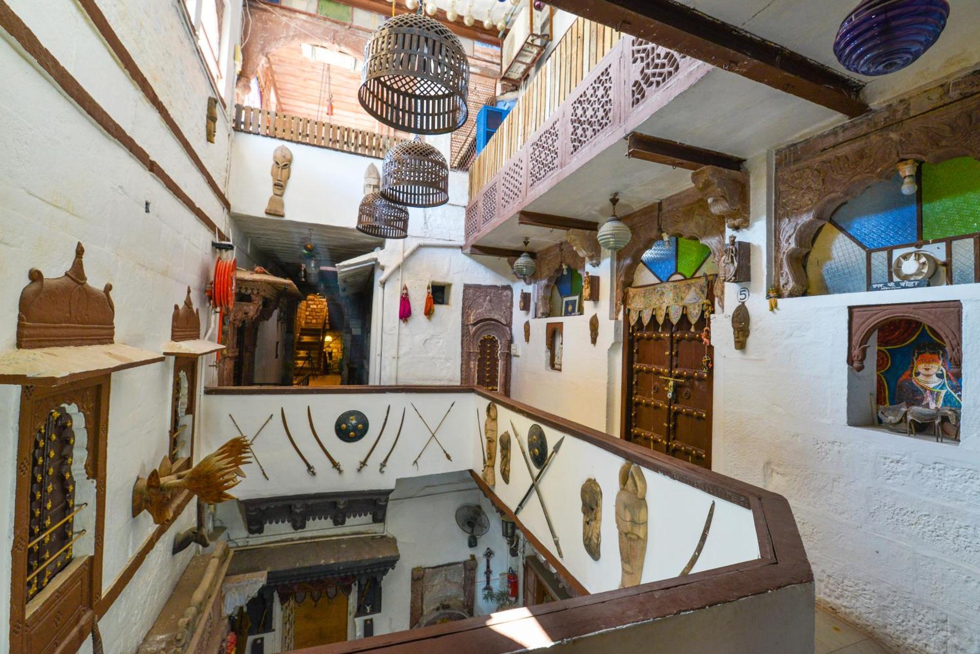 Готель Castle View Haveli Джодхпур Екстер'єр фото