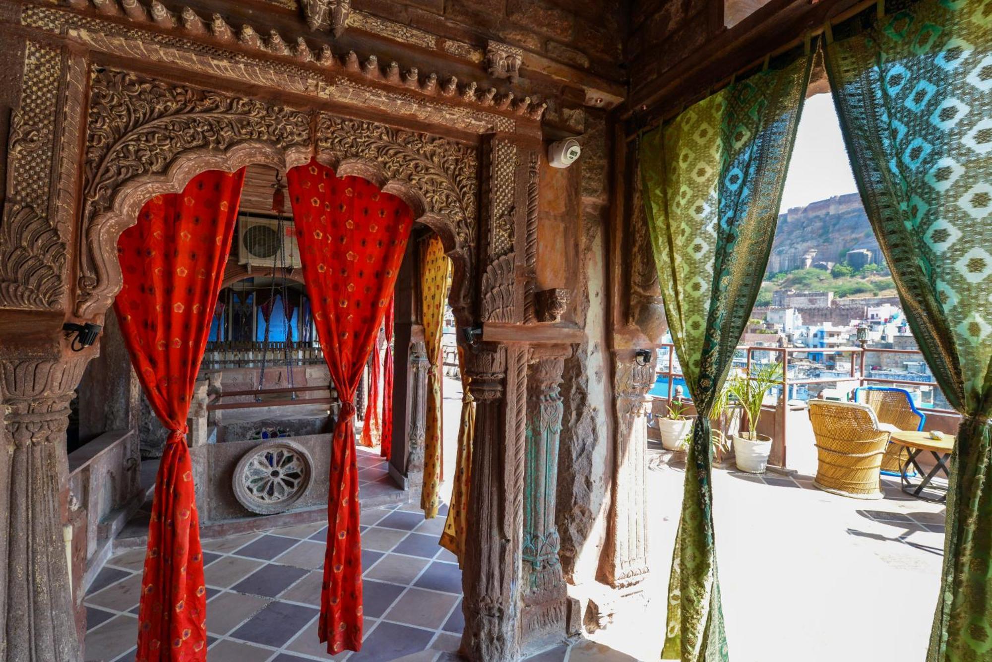 Готель Castle View Haveli Джодхпур Екстер'єр фото