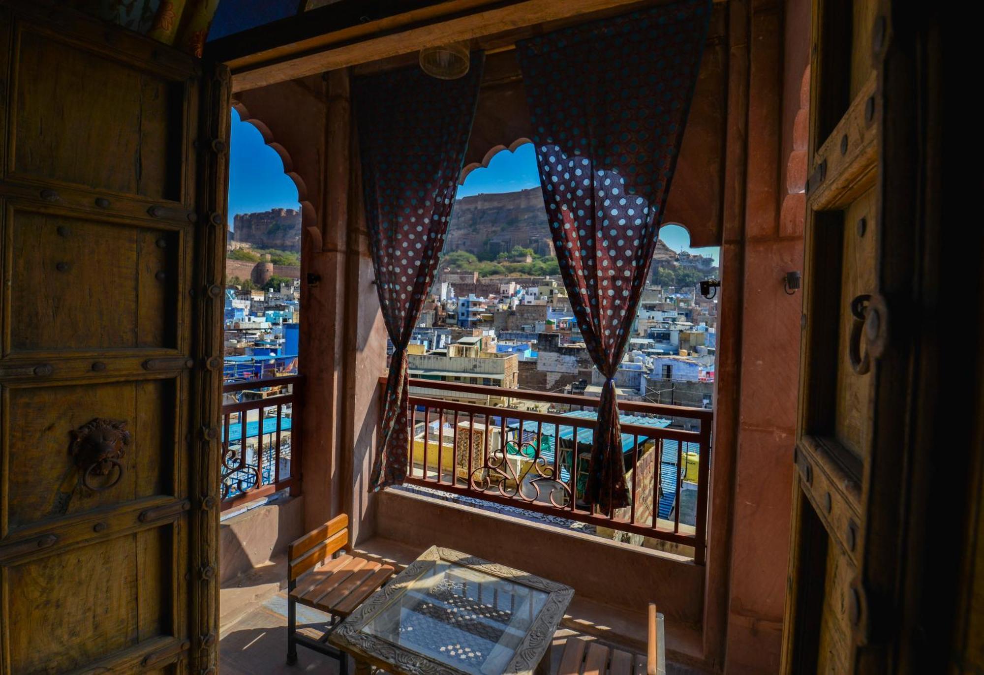 Готель Castle View Haveli Джодхпур Екстер'єр фото